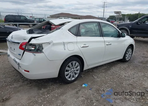2014 Nissan Sentra Sv из США, поврежденный, VIN 3N1AB7AP2EL635673